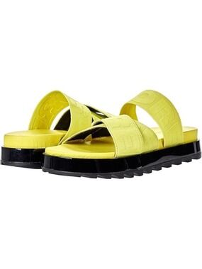 Sorel Roaming Sport Slide Bolt Yellow/ Black size 7.5
